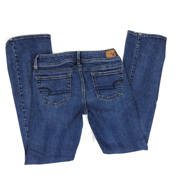 American Eagle Kick Boot Stretch Jeans Size 4 Reg - Picture 2 of 8